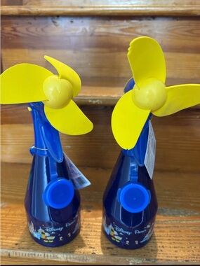 Disney Blue and Yellow Handheld Water Fan - Pair